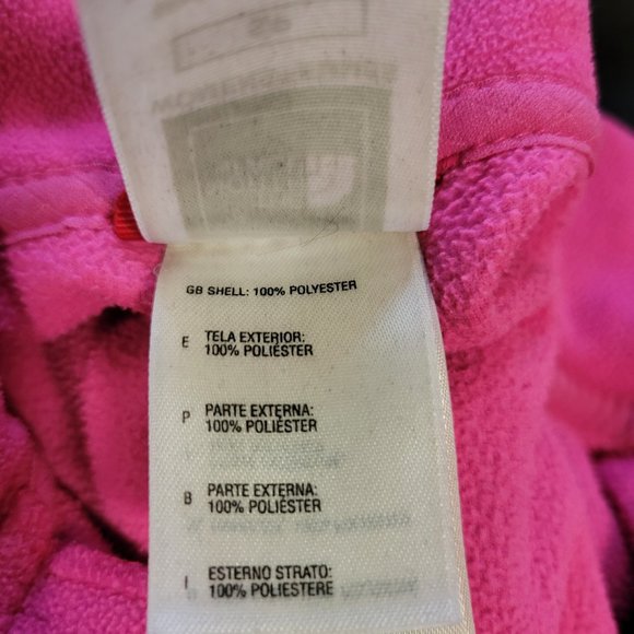 The North Face TKA 100 Pink 1/4 Zip Fleece Pullover Women's Size Small S - Picture 6 of 7